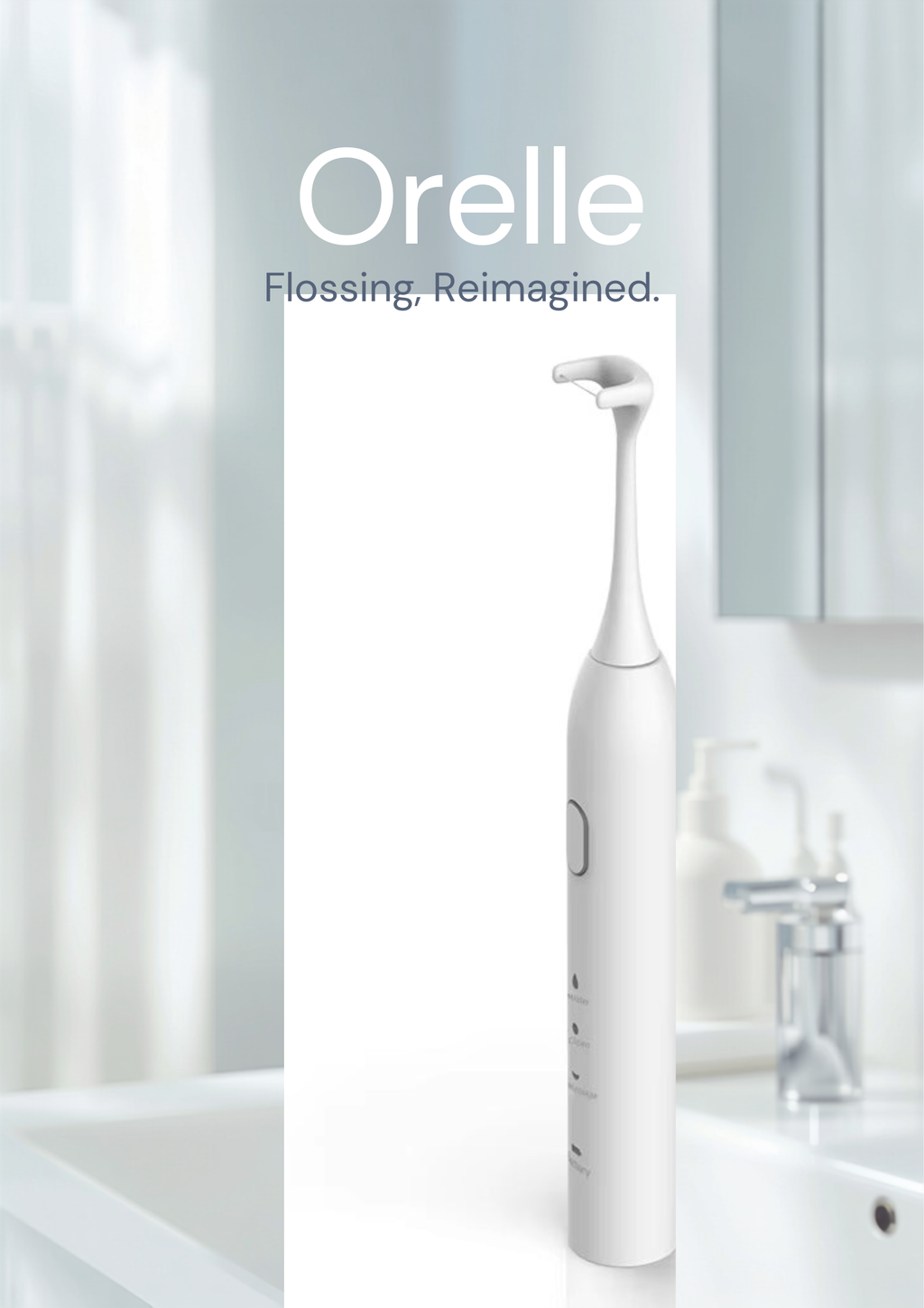 Orelle Electric Flosser lifestyle hero image