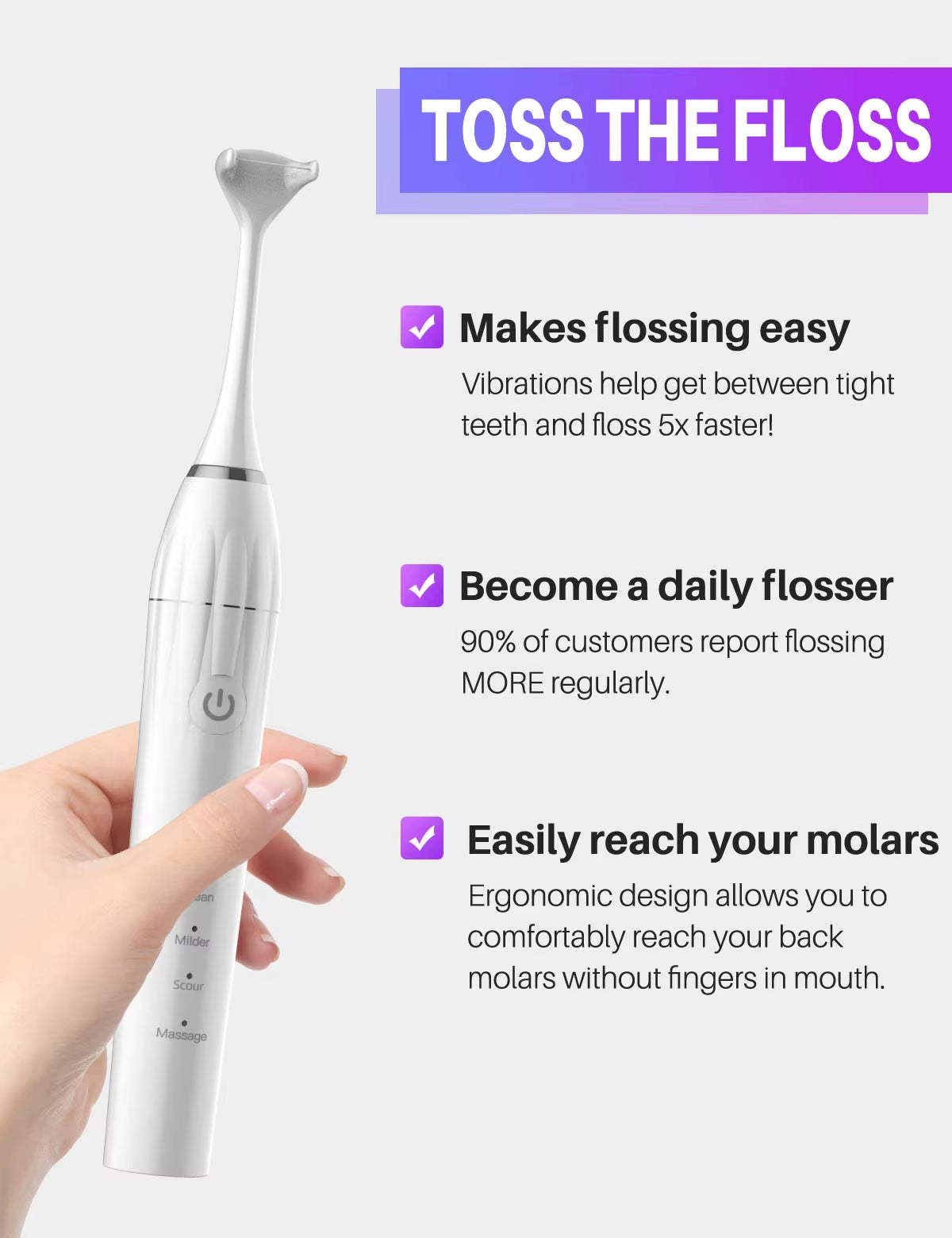 Dental Floss Heads PTFE Material Fresh Flavor for Home Tooth Care Oral Hygiene Use Bulk Packaging